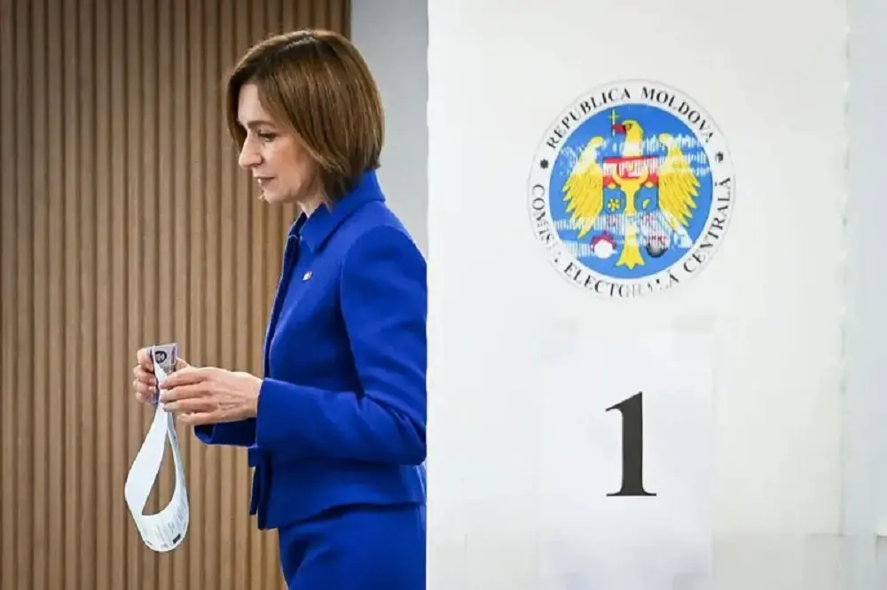 Проевропейская партия победила на выборах в Молдове Президент Молдовы Майя Санду