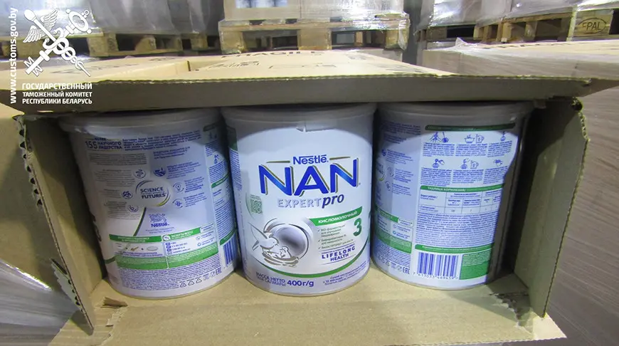 В Бресте на границе нашли груз, стоимость которого удивила таможенников Детское питание