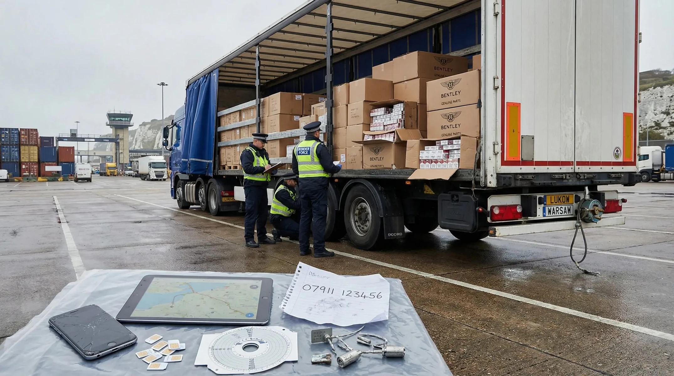 Дальнобойщик из Бреста за контрабанду в 3,5 млн долларов сел в тюрьму в Великобритании